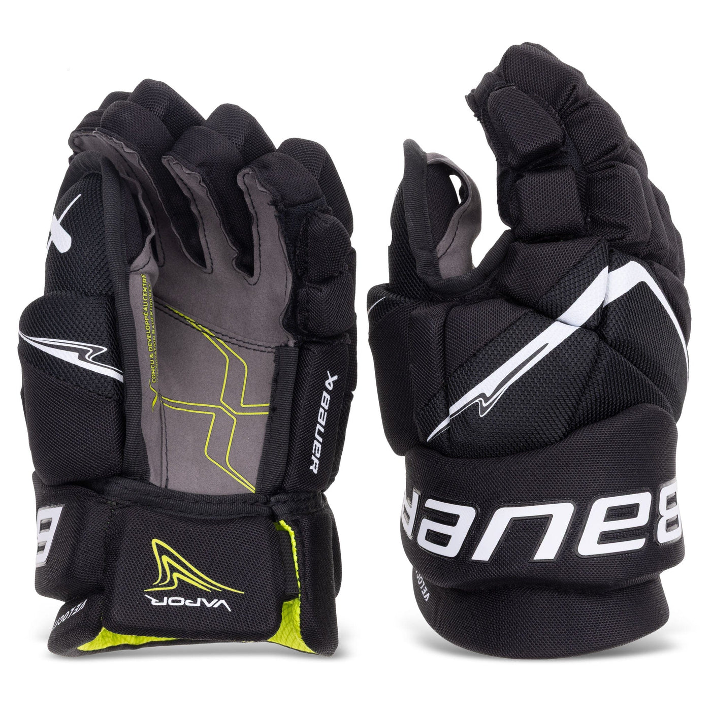 Bauer Vapor Velocity Junior Hockey Gloves - TheHockeyShop.com