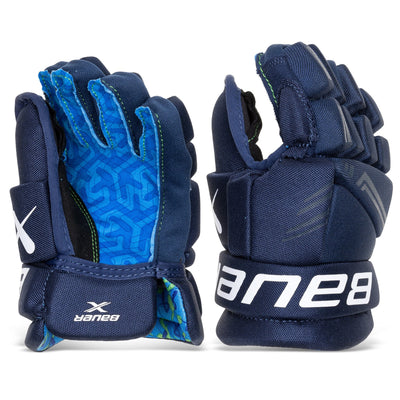 Bauer X Series Youth Hockey Gloves - 2024 - TheHockeyShop.com