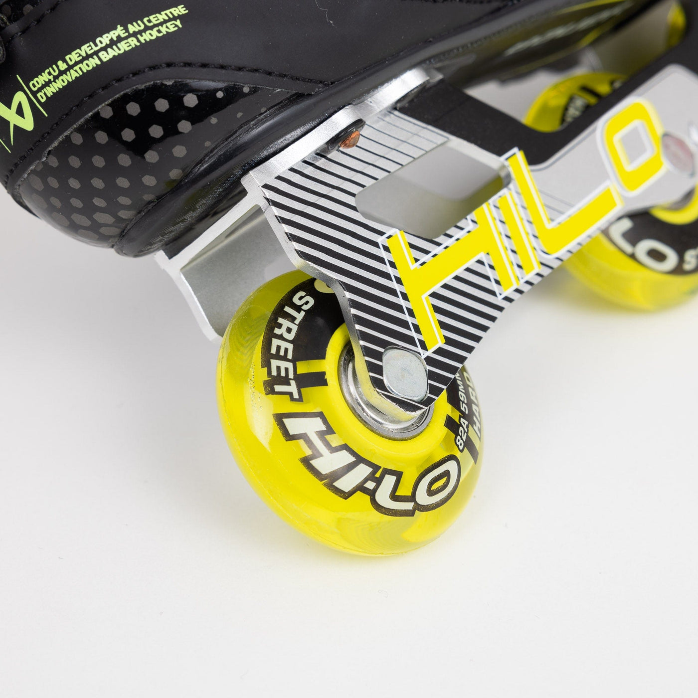 Bauer Elite Intermediate Roller Hockey Goalie Skates - TheHockeyShop.com