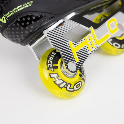 Bauer Elite Intermediate Roller Hockey Goalie Skates - TheHockeyShop.com