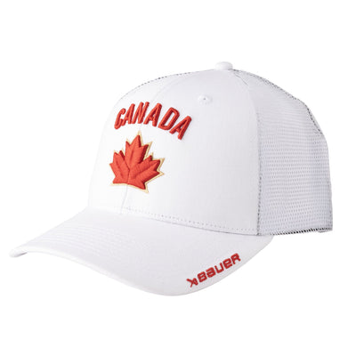 Bauer Hockey Canada Adjustable Hat - White - TheHockeyShop.com