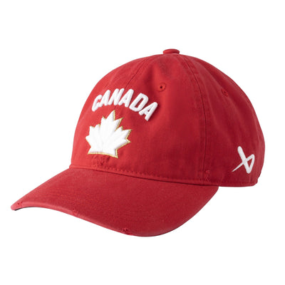 Bauer, Bauer Hockey, Hockey Canada, Distressed Hat, Bauer Distressed Hat, Bauer Hockey Canada Distressed Hat, Hockey Canada Distressed, Hockey Canada Distressed Hat, Team Canada, Team Canada Distressed Hat, Bauer Team Canada, Hockey Canada Apparel, Team Canada Apparel 