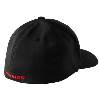 Bauer Hockey Canada Elastafit Hat - Black - TheHockeyShop.com