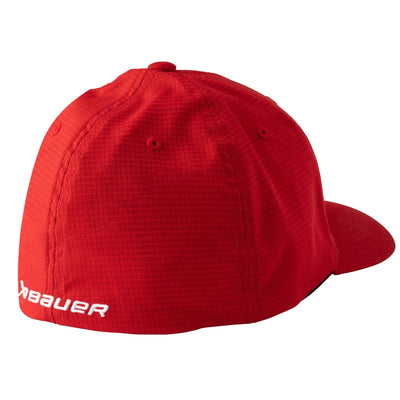 Bauer Hockey Canada Elastafit Hat - Red - TheHockeyShop.com