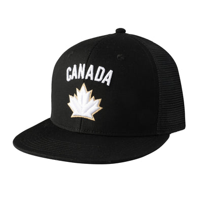 Bauer Hockey Canada Snapback Youth Hat - Black - TheHockeyShop.com