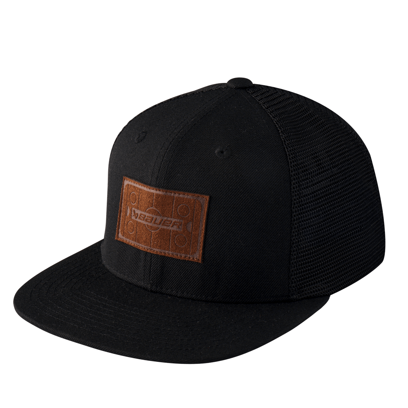 Bauer Leather Patch Snapback Hat - TheHockeyShop.com