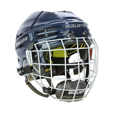 Bauer RE-AKT 100 Youth Hockey Helmet / Cage Combo - The Hockey Shop Source For Sports
