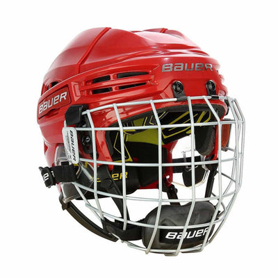Bauer RE-AKT 100 Youth Hockey Helmet / Cage Combo - The Hockey Shop Source For Sports