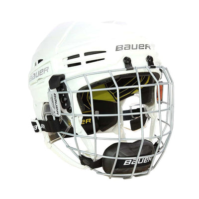 Bauer RE-AKT 100 Youth Hockey Helmet / Cage Combo - The Hockey Shop Source For Sports