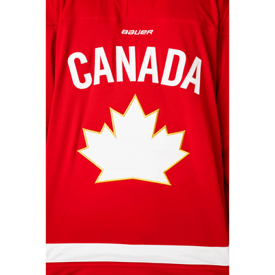 Bauer Hockey Canada Replica Senior Jersey - Red - TheHockeyShop.com