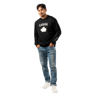 Bauer Hockey Canada Core Crew Neck Shirt - Black - TheHockeyShop.com