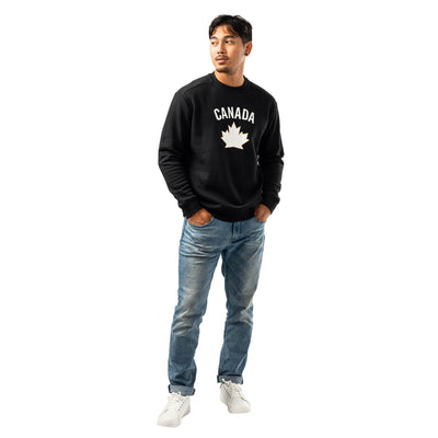 Bauer Hockey Canada Core Crew Neck Shirt - Black - TheHockeyShop.com