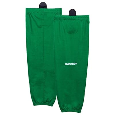 Bauer Hockey Socks Bauer Premium Practice Senior Hockey Socks Green / White / S/M 28" - TheHockeyShop