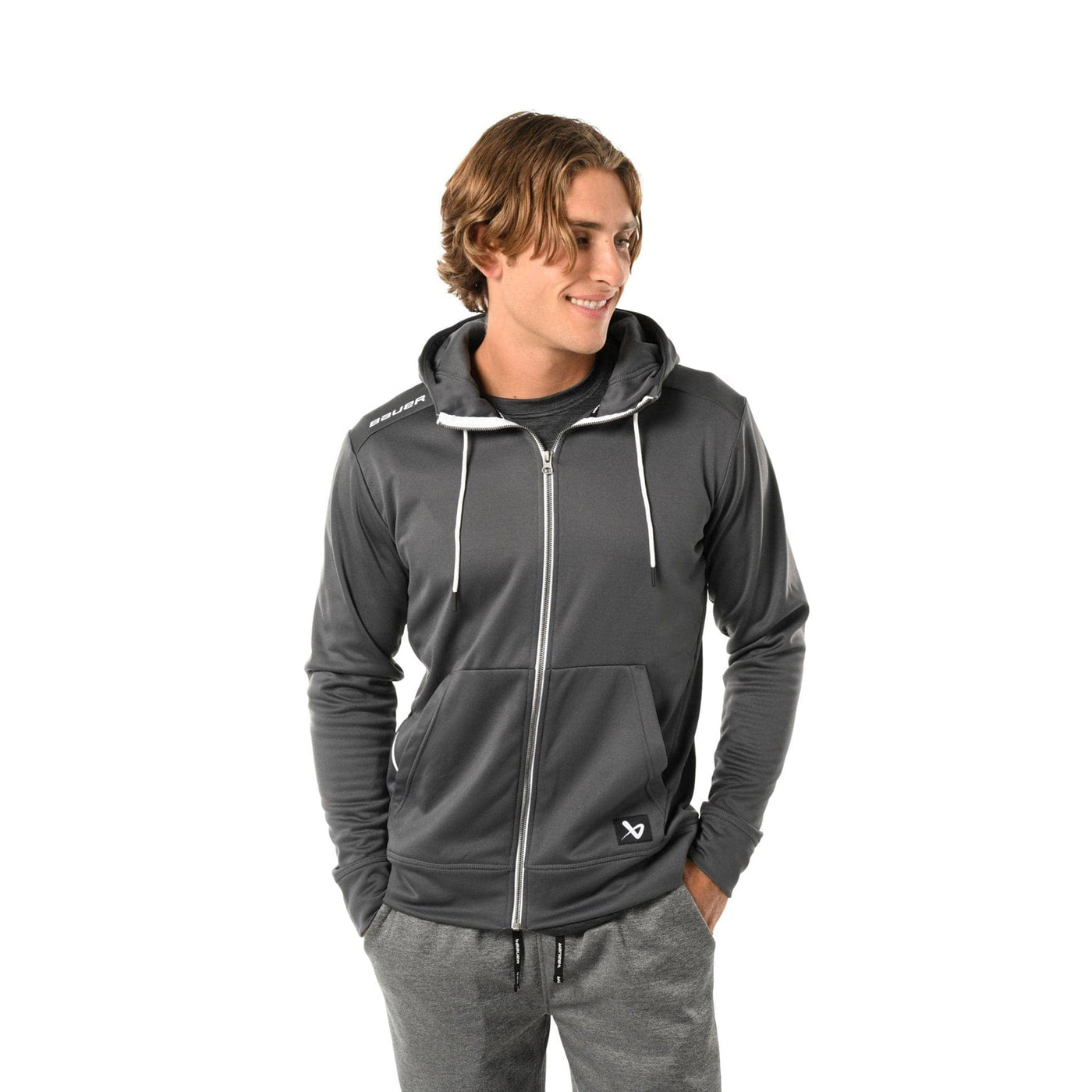 Bauer Premium Team Full-Zip Hoody Junior - TheHockeyShop.com