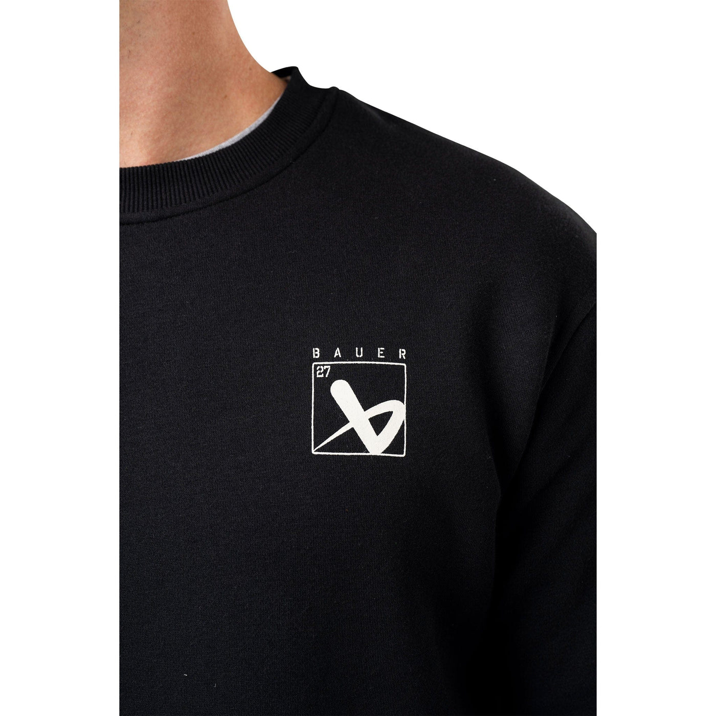 Bauer Quilted Crew - Black - TheHockeyShop.com