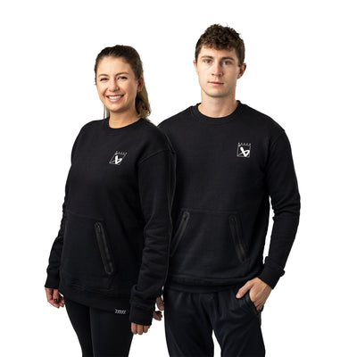 Bauer Quilted Crew - Black - TheHockeyShop.com