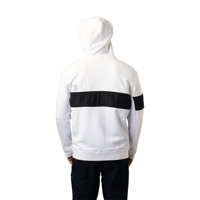 Bauer Textured FullZip Hoodie - White - TheHockeyShop.com