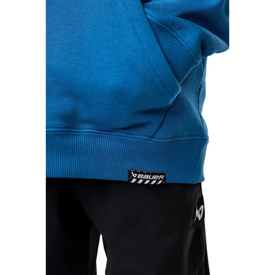 Bauer Ultimate Hoodie Junior - Blue - TheHockeyShop.com