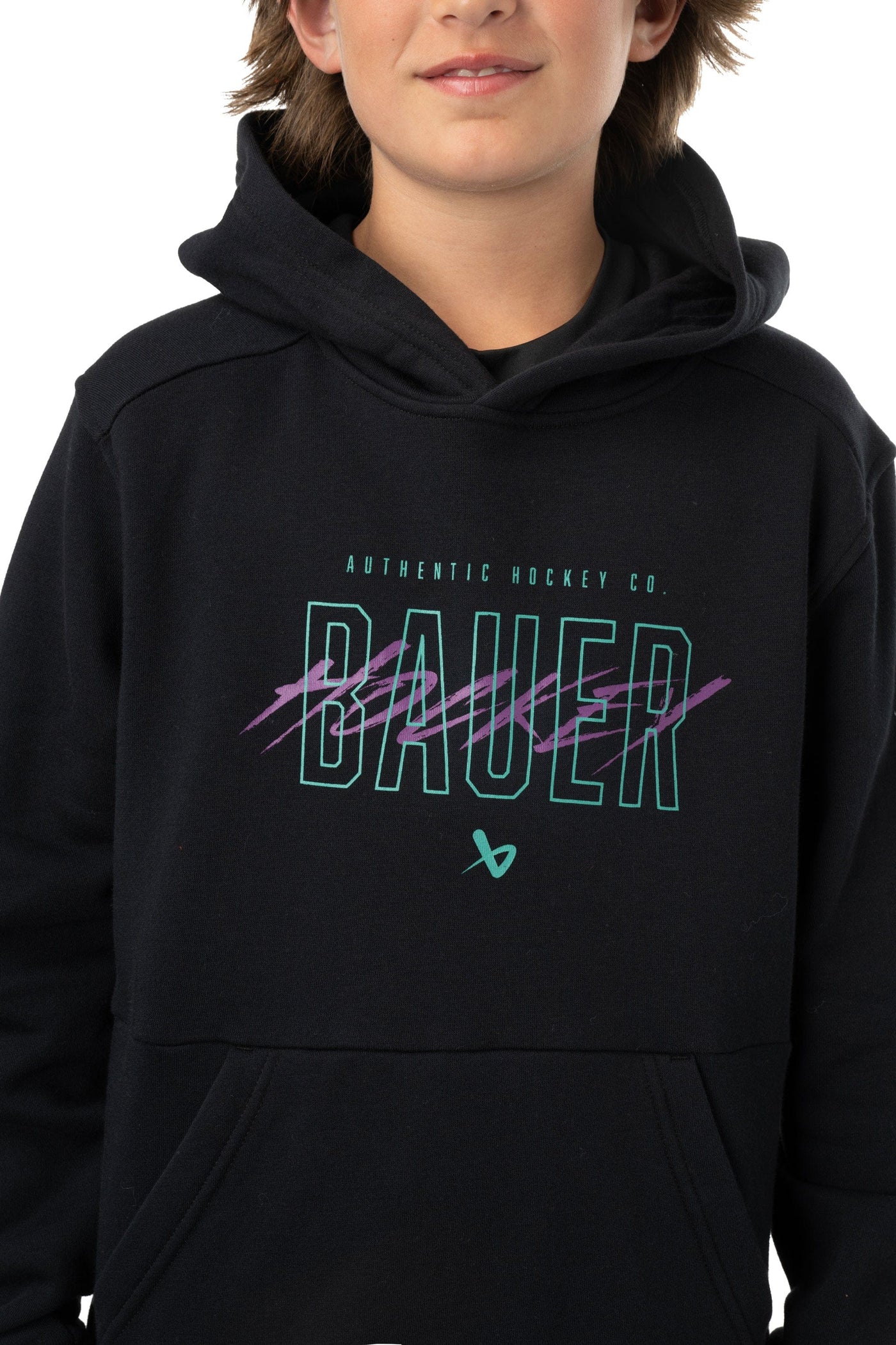 Bauer Ultimate Youth Hoody - Black - TheHockeyShop.com