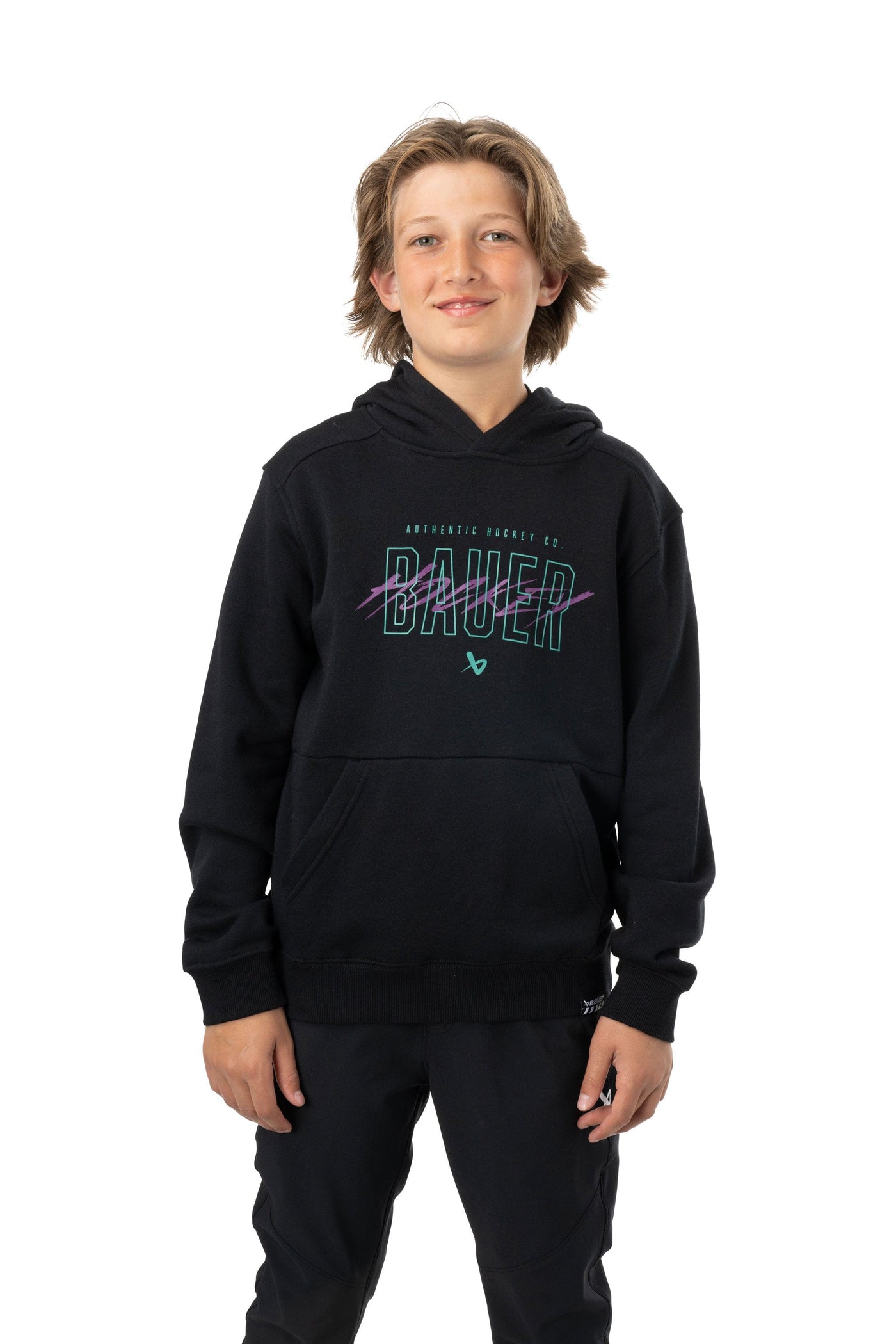 Bauer Ultimate Youth Hoody - Black - TheHockeyShop.com
