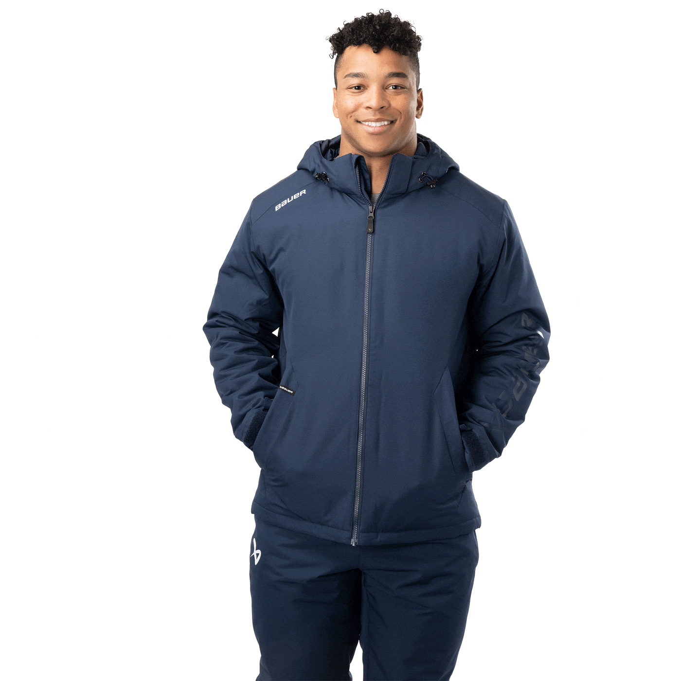 Bauer Jackets S24 Bauer Team Senior Heavyweight Jacket - TheHockeyShop