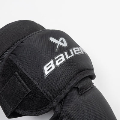 Bauer Elite Intermediate Goalie Knee Pads - TheHockeyShop.com
