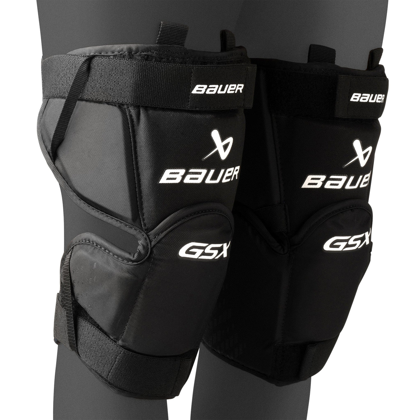 Bauer GSX Youth Goalie Knee Pads - TheHockeyShop.com