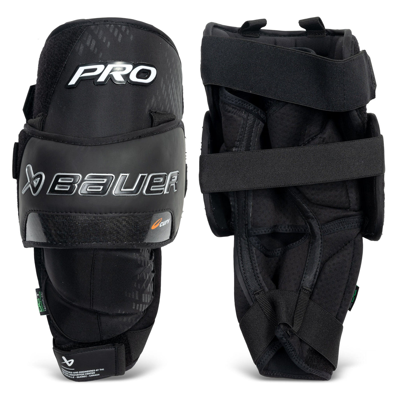 Bauer Pro Intermediate Goalie Knee Pads - TheHockeyShop.com