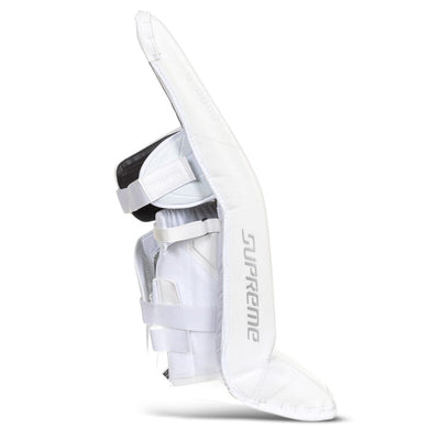 Bauer Supreme Mach Pro Stock Senior Goalie Leg Pads - Elvis Merzlikins - TheHockeyShop.com
