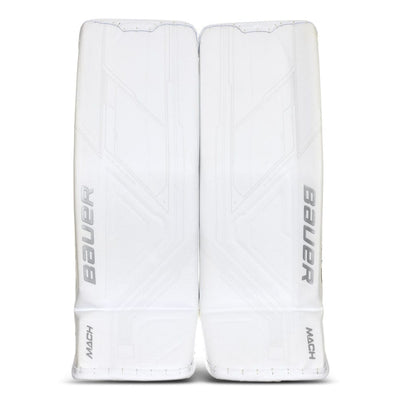 Bauer Supreme Mach Pro Stock Senior Goalie Leg Pads - Elvis Merzlikins - TheHockeyShop.com