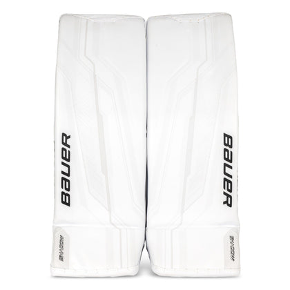 Bauer Leg Pads Bauer Supreme Shadow Senior Goalie Leg Pads White / L - TheHockeyShop