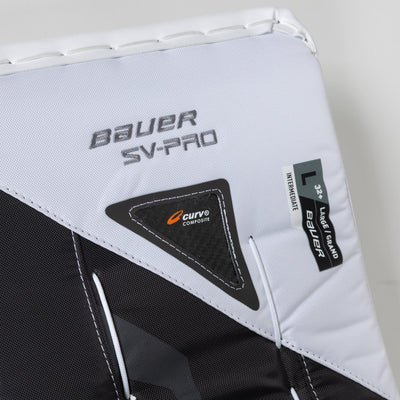 Bauer SV-Pro Intermediate Goalie Leg Pads - TheHockeyShop.com