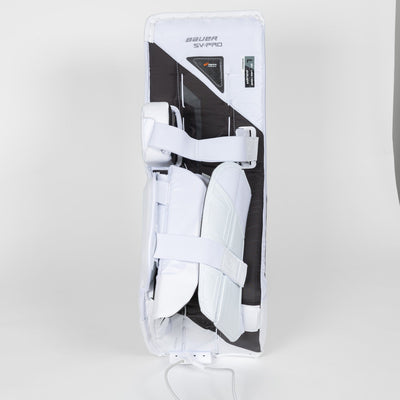 Bauer SV-Pro Intermediate Goalie Leg Pads - TheHockeyShop.com
