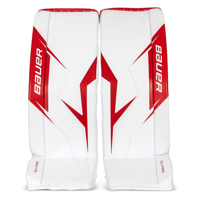 Bauer SV-Pro Intermediate Goalie Leg Pads - TheHockeyShop.com