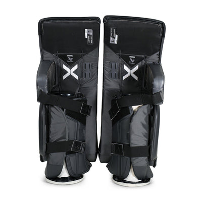 Bauer Vapor HyperLite2 Senior Goalie Leg Pads Black L - USED #1 - TheHockeyShop.com