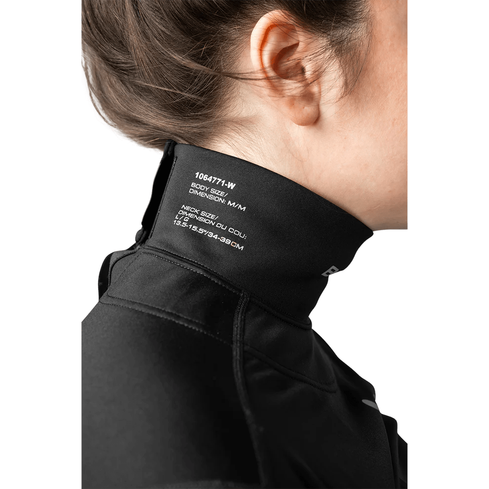 Bauer Pro NeckProtect Longsleeve Womens Neck Guard Shirt - TheHockeyShop.com