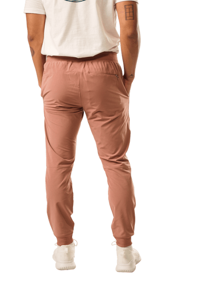 Bauer FLC Woven Jogger Pants - Clay - TheHockeyShop.com