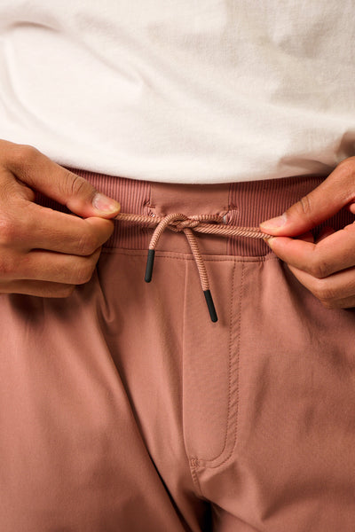 Bauer FLC Woven Jogger Pants - Clay - TheHockeyShop.com