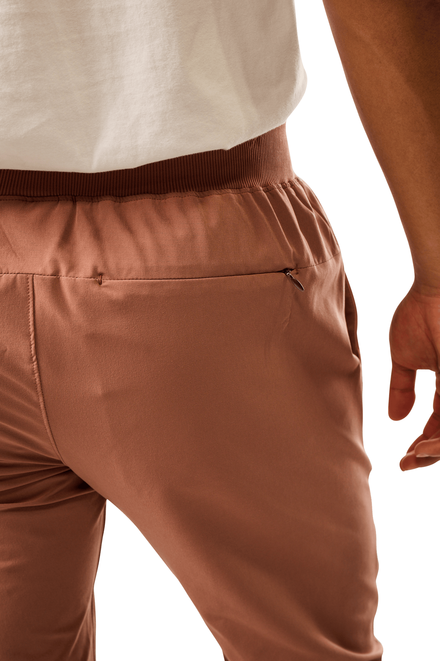 Bauer FLC Woven Jogger Pants - Clay - TheHockeyShop.com