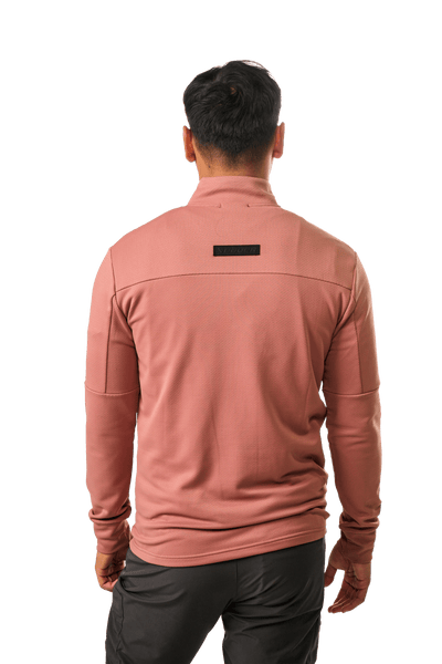Bauer FLC 1/4 Zip Mens Hoody - Clay - TheHockeyShop.com