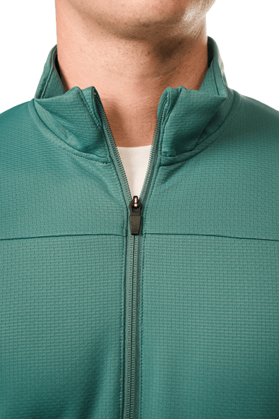 Bauer FLC 1/4 Zip Mens Hoody - Sea Pine - TheHockeyShop.com