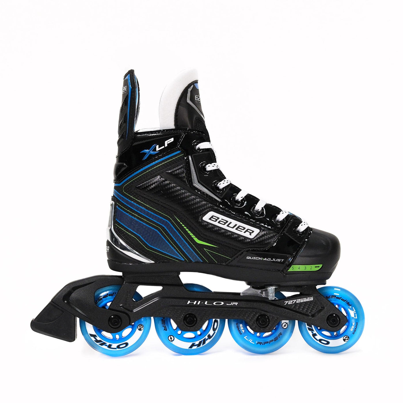 Bauer X-LP Junior Roller Hockey Skates - TheHockeyShop.com