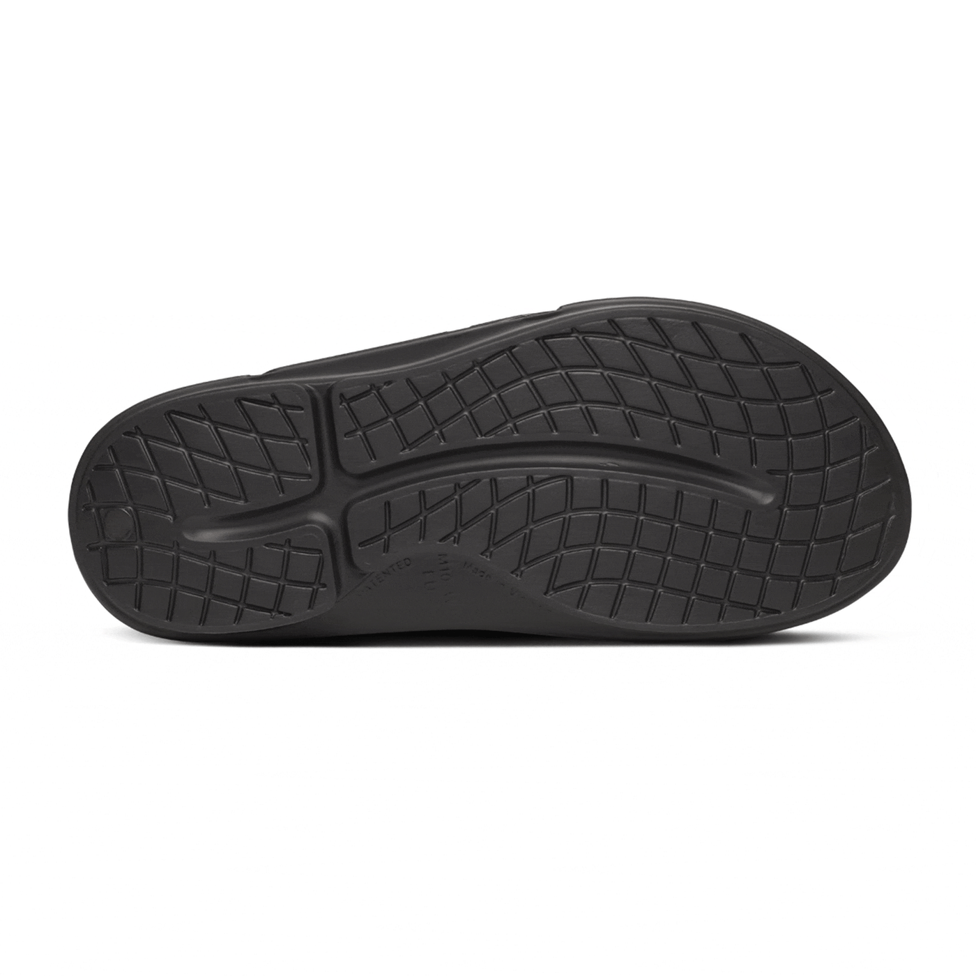 Bauer OOFOS Sport Flex Slide Sandals - Black - TheHockeyShop.com