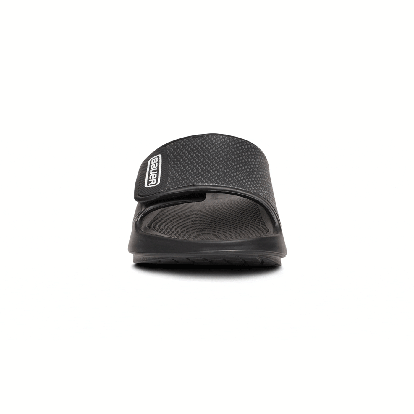 Bauer OOFOS Sport Flex Slide Sandals - Black - TheHockeyShop.com