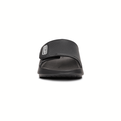 Bauer OOFOS Sport Flex Slide Sandals - Black - TheHockeyShop.com