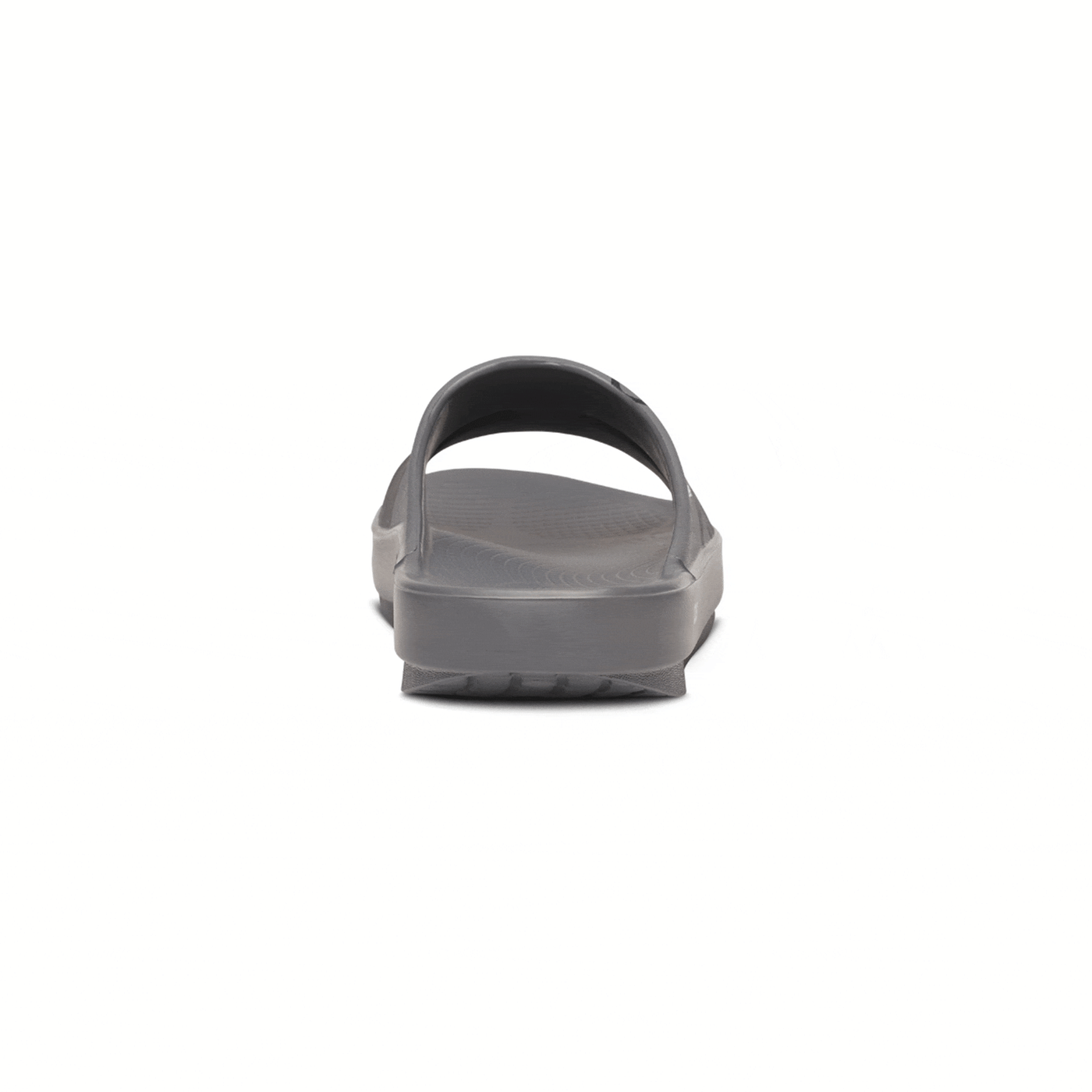 Bauer OOFOS Sport Slide Sandals - Grey - TheHockeyShop.com