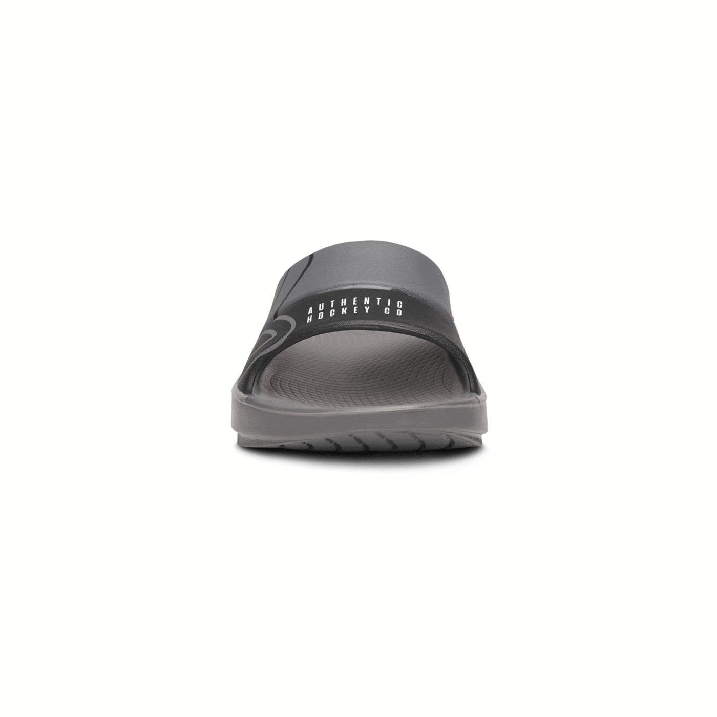Bauer OOFOS Sport Slide Sandals - Grey - TheHockeyShop.com