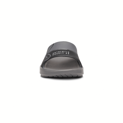 Bauer OOFOS Sport Slide Sandals - Grey - TheHockeyShop.com