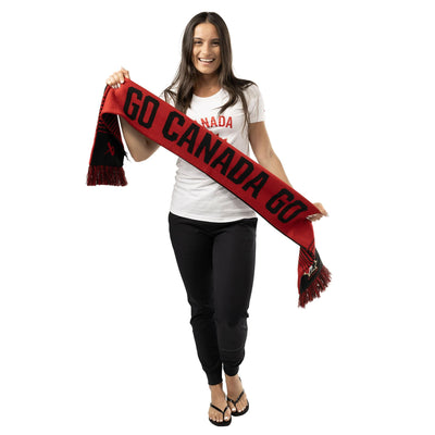 Bauer, Bauer Hockey, Bauer Hockey Canada, Scarf, Bauer Scarf, Bauer Hockey Canada Scarf, Hockey Canada Scarf, Team Canada, Team Canada Scarf, Bauer Team Canada, Hockey Canada Apparel, Team Canada Apparel