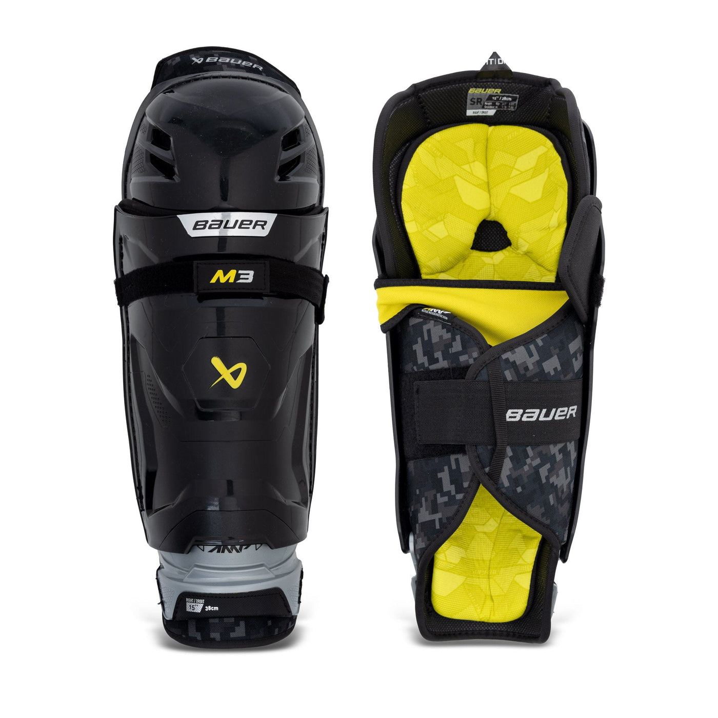 Bauer Supreme M3 Intermediate Hockey Shin Guards - The Hockey Shop Source For Sports